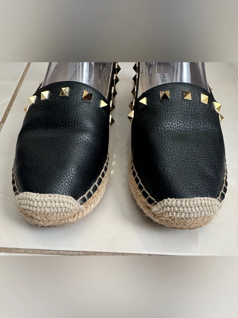 Steve Madden black leather
